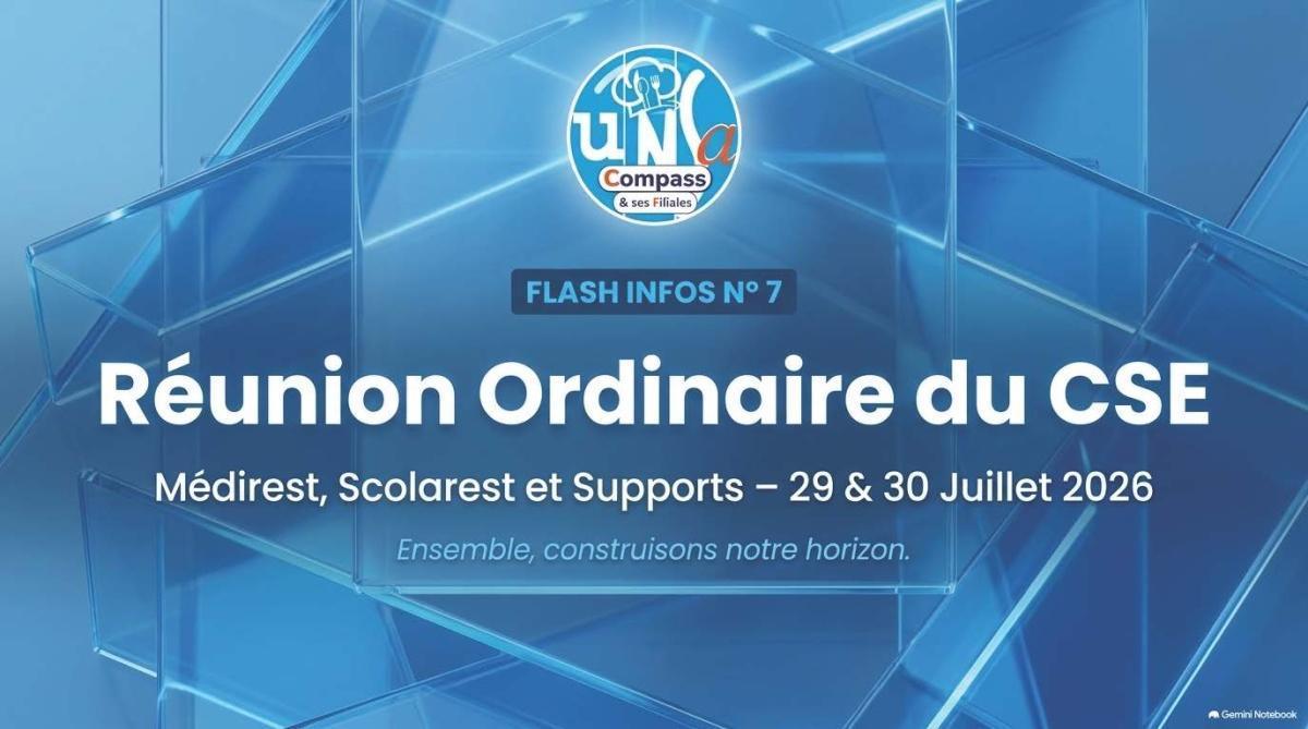 FLASH INFOS CSE JUILLET 2026