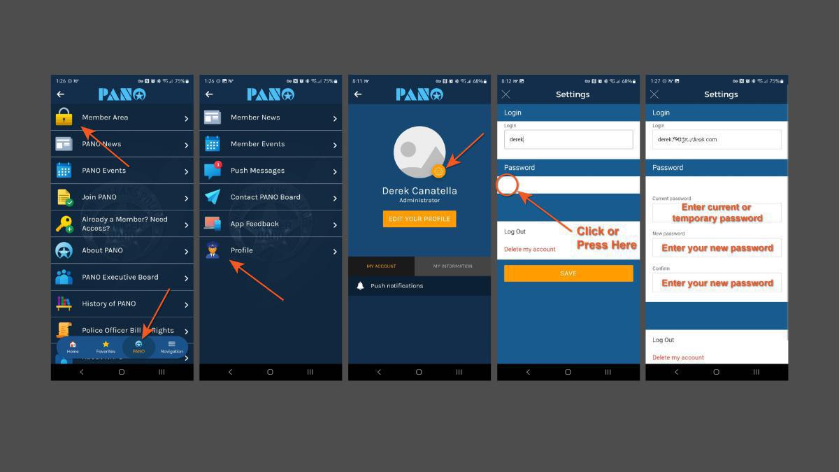Tutorial: Password Change or Reset Tutorial: Password Change or Reset