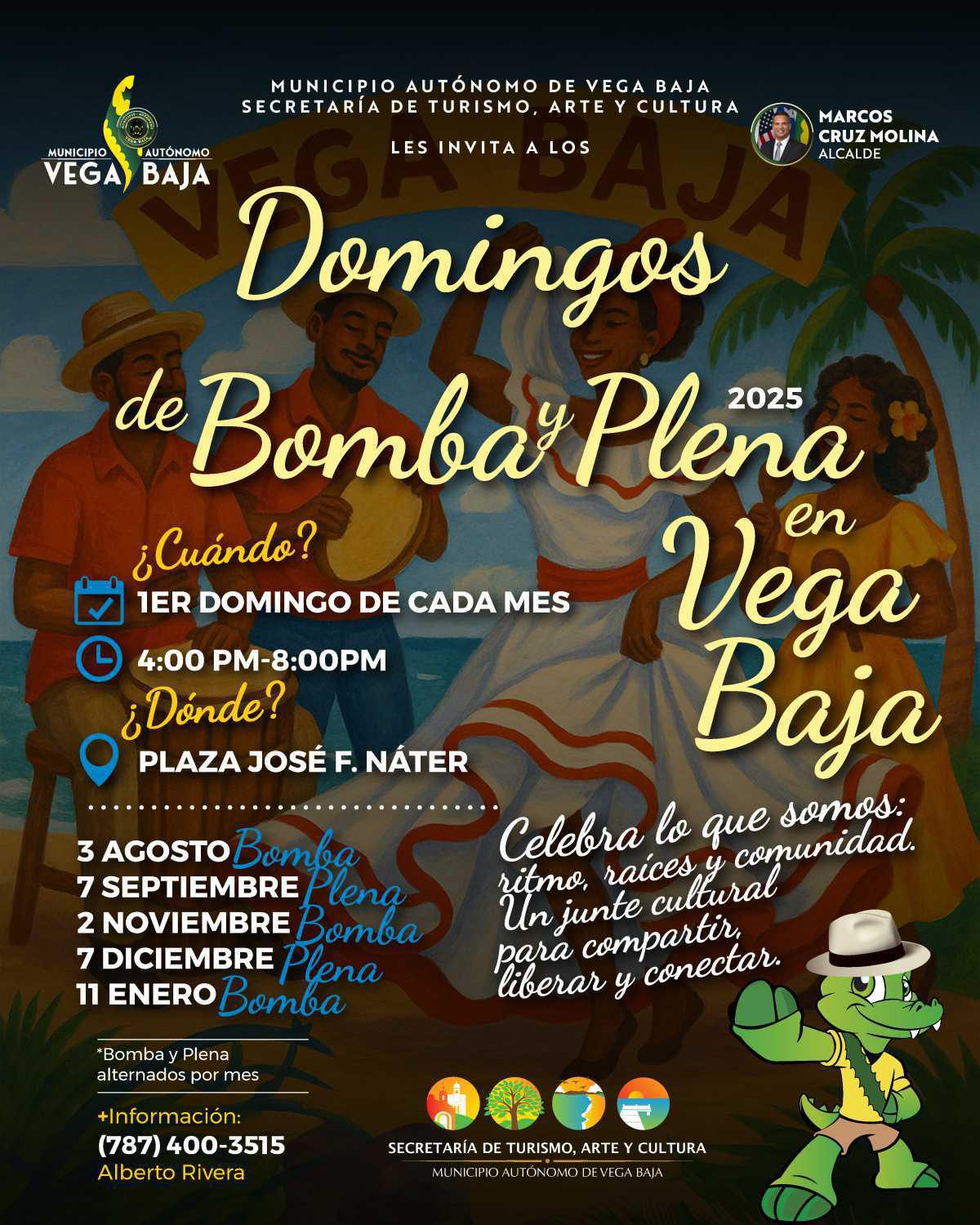 Domingos de Bomba y Plena en Vega Baja