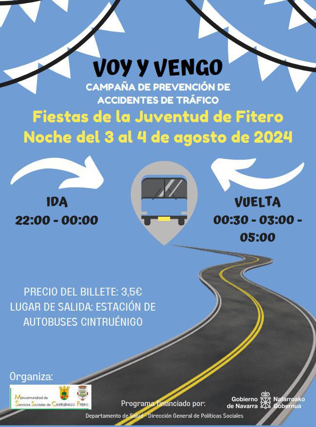 Voy y vengo Fiestas de la Juventud de Fitero