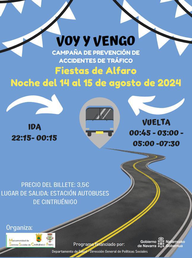 Voy y vengo Fiestas de Alfaro