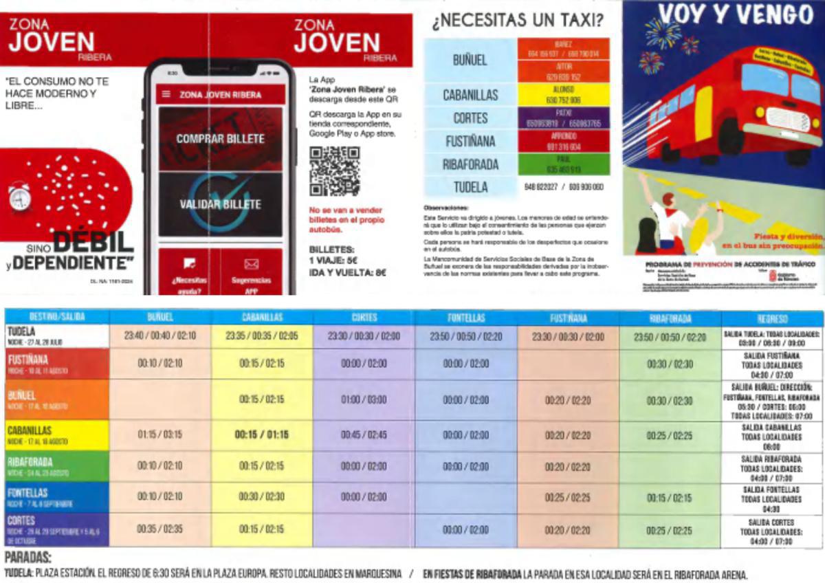 Horarios Voy y vengo