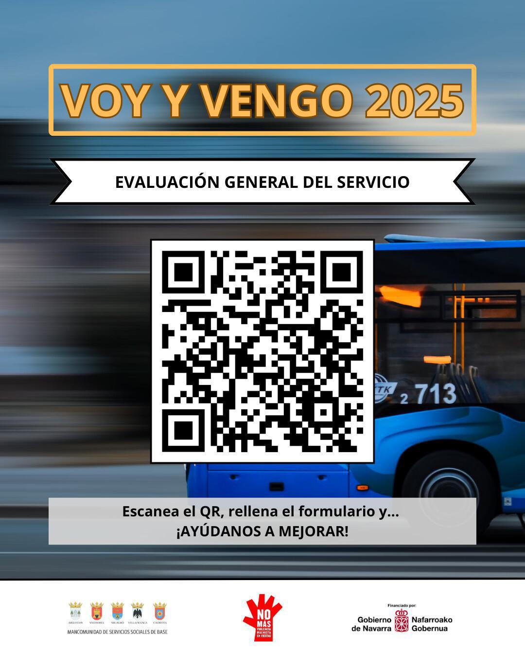 Evaluación General del Servicio Voy y Vengo 2025
