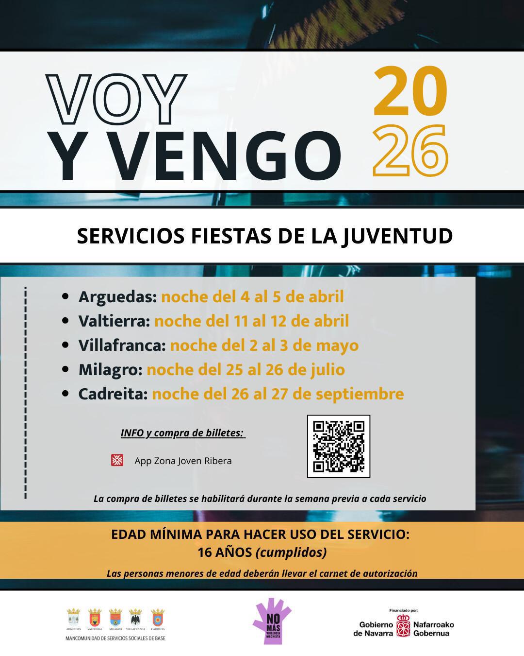 ¡Voy y Vengo 2026! 
