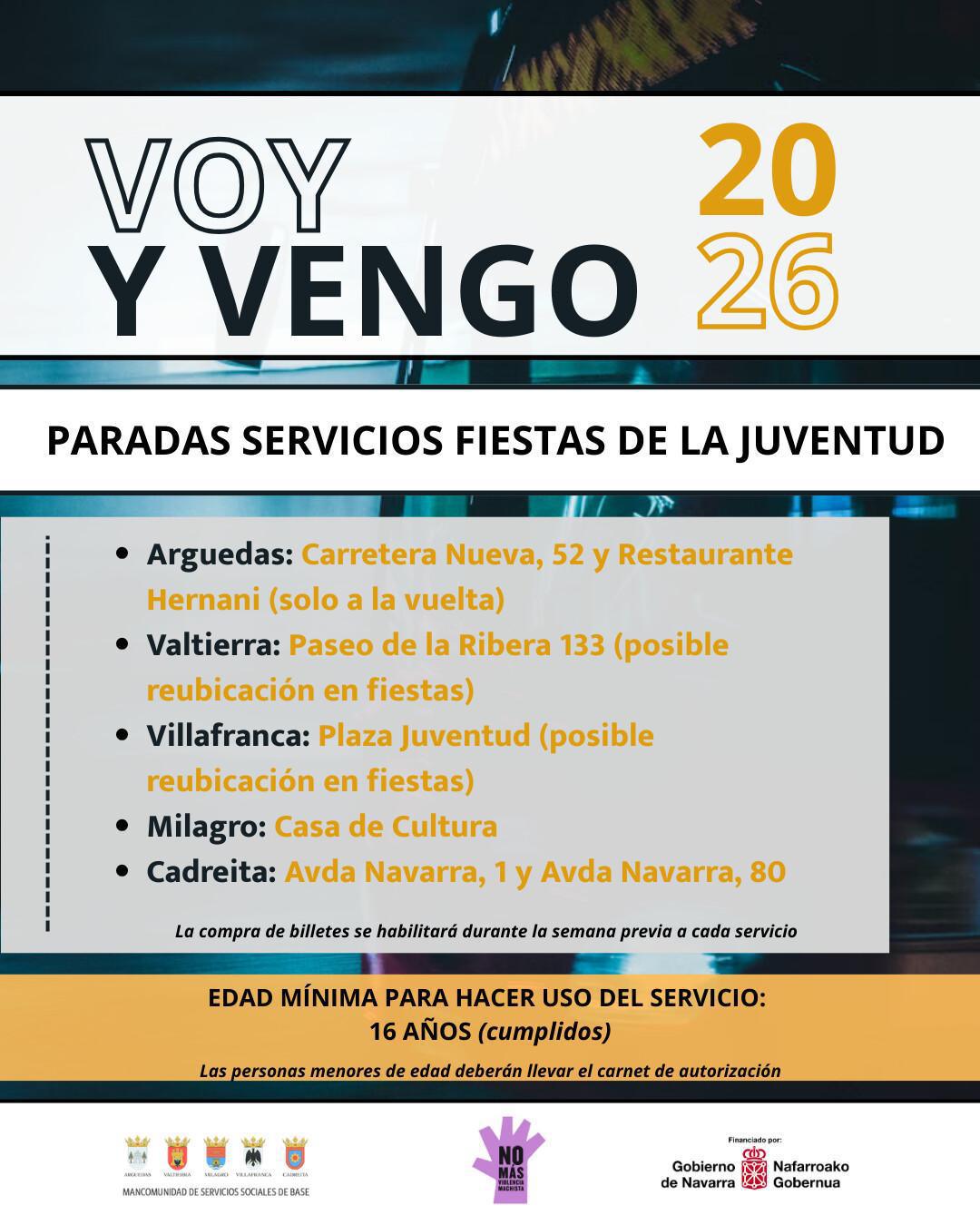 ¡Voy y Vengo 2026! 