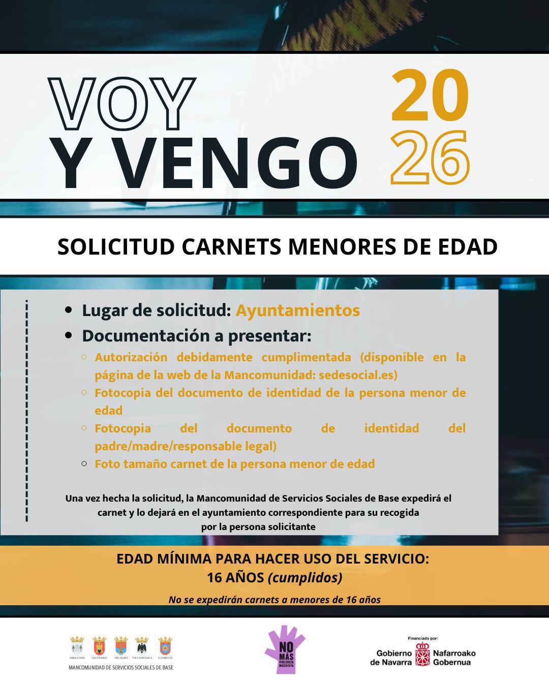 ¡Voy y Vengo 2026! 