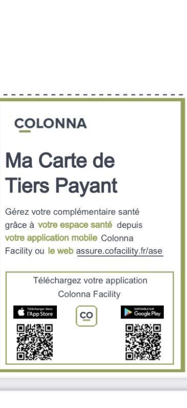 Nouvelle carte tiers payant 2025 Nouvelle carte tiers payant 2025