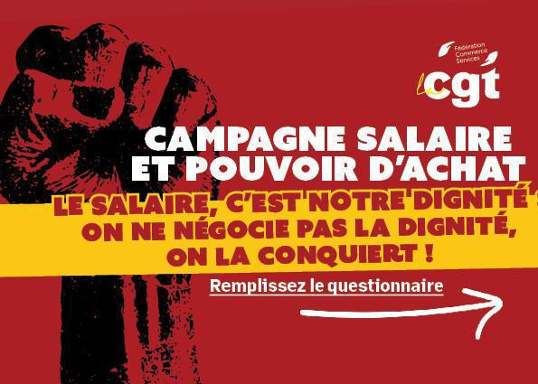 Campagne sur les salaires