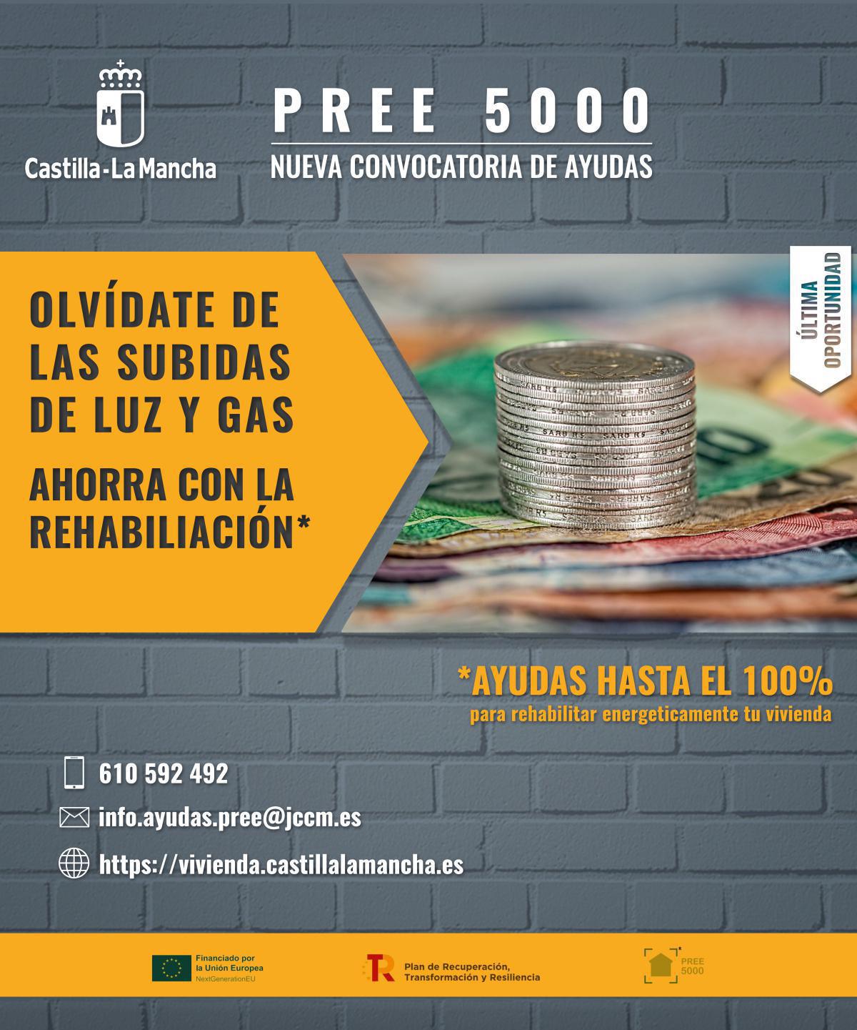 PREE 5000 AYUDAS A LA REHABILITACIÓN PREE 5000 AYUDAS A LA REHABILITACIÓN