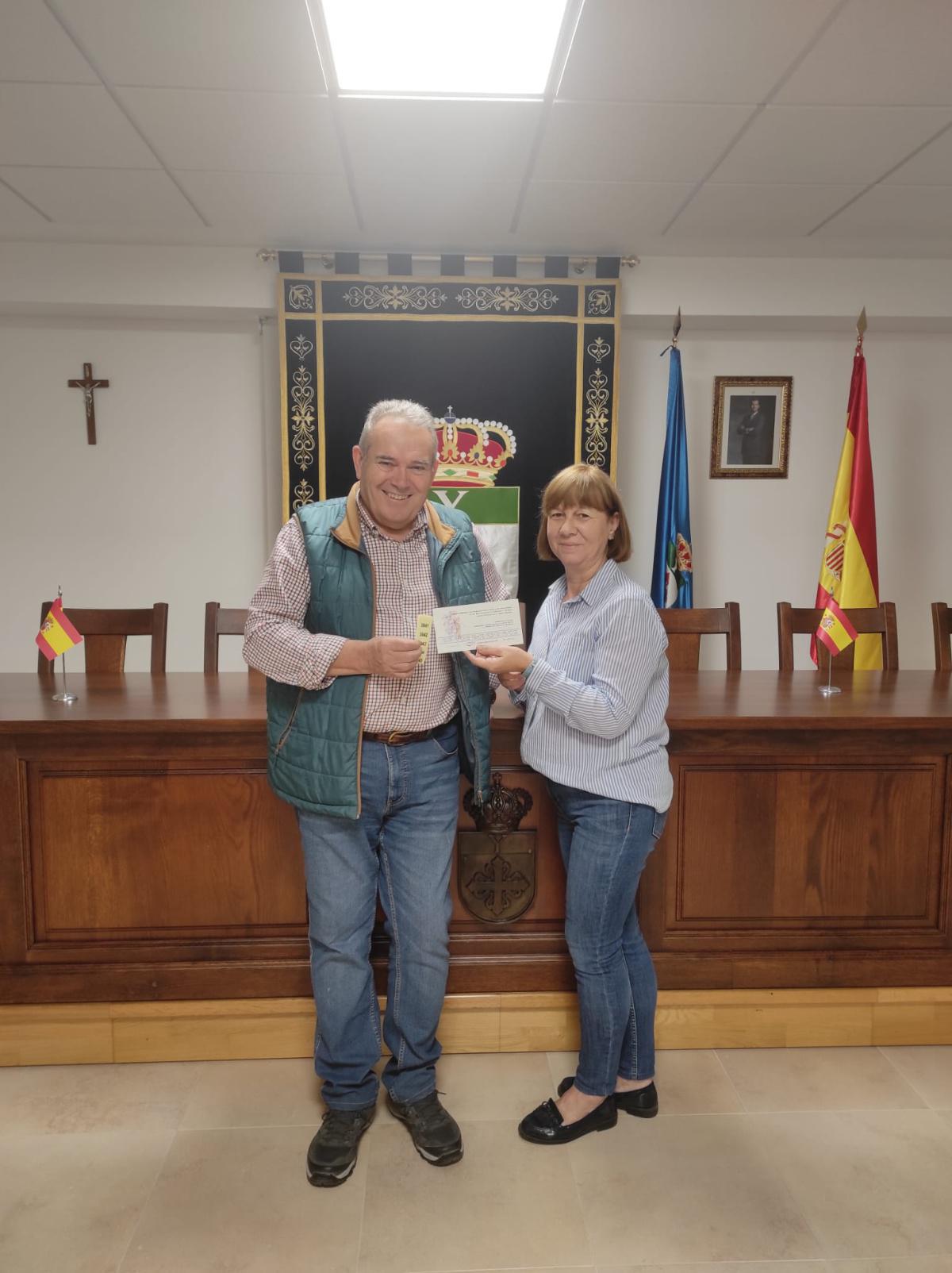 GANADOR DEL SORTEO DEL MERCADILLO SOLIDARIO
