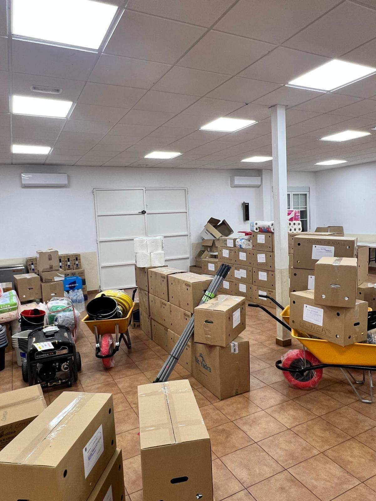 ENTREGADA LA AYUDA HUMANITARIA RECOGIDA ESTA SEMANA
