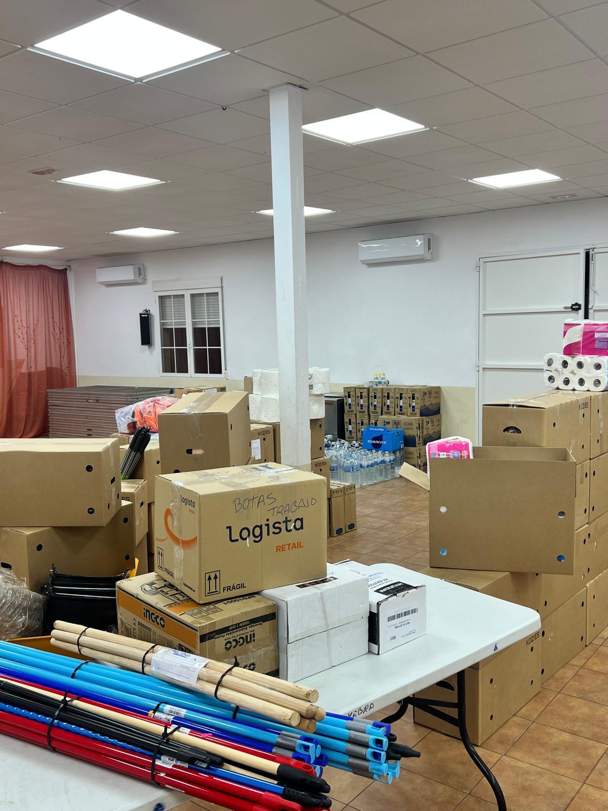 ENTREGADA LA AYUDA HUMANITARIA RECOGIDA ESTA SEMANA