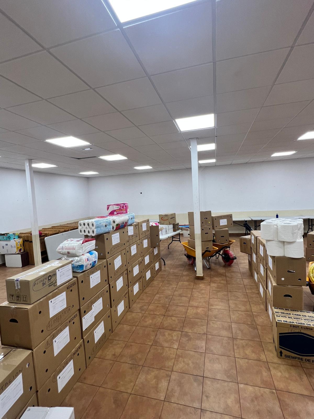 ENTREGADA LA AYUDA HUMANITARIA RECOGIDA ESTA SEMANA ENTREGADA LA AYUDA HUMANITARIA RECOGIDA ESTA SEMANA