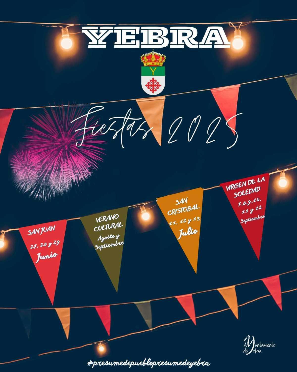 CALENDARIO DE FIESTAS 2025