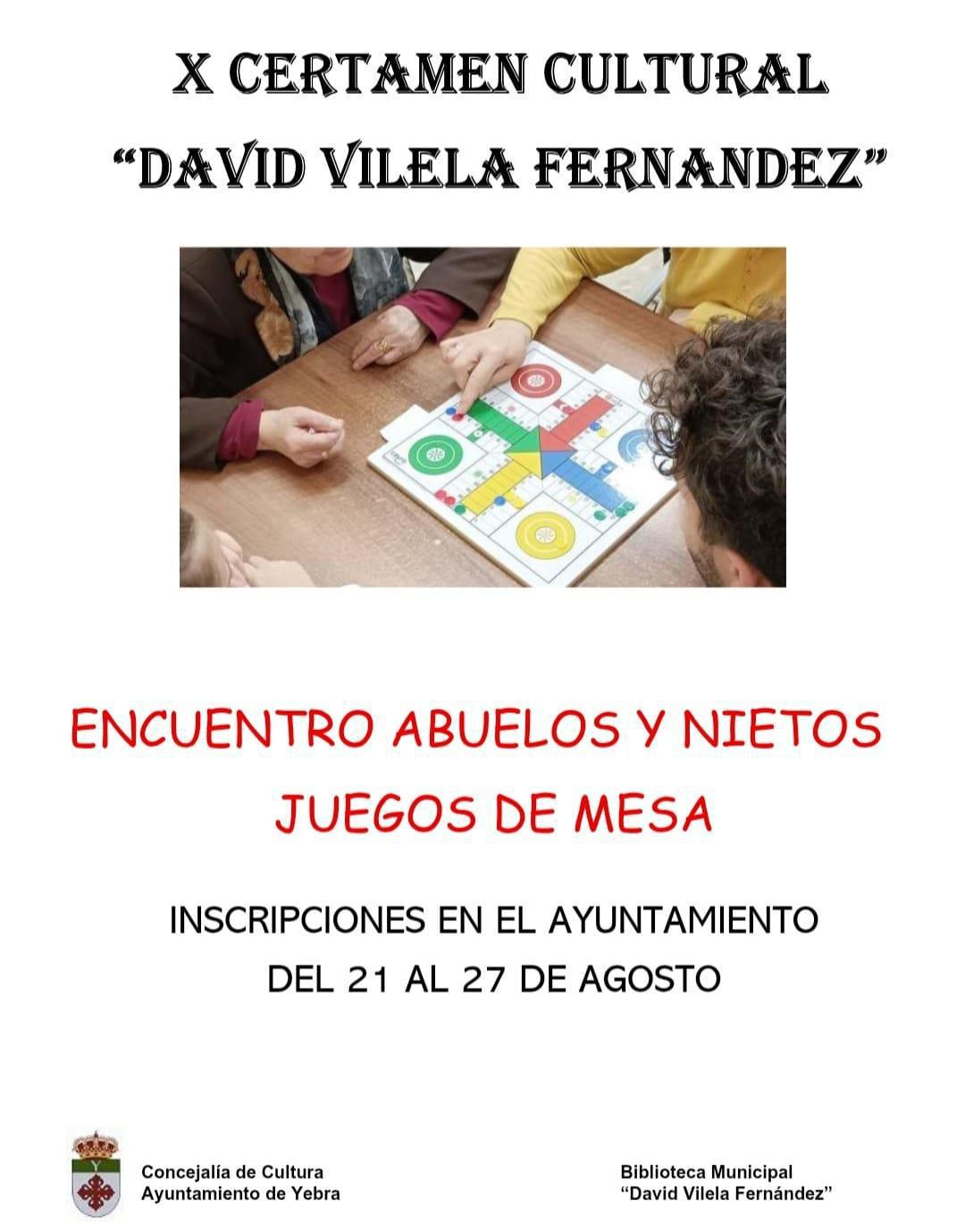 CERTAMEN CULTURAL DAVID VILELA FERNÁNDEZ