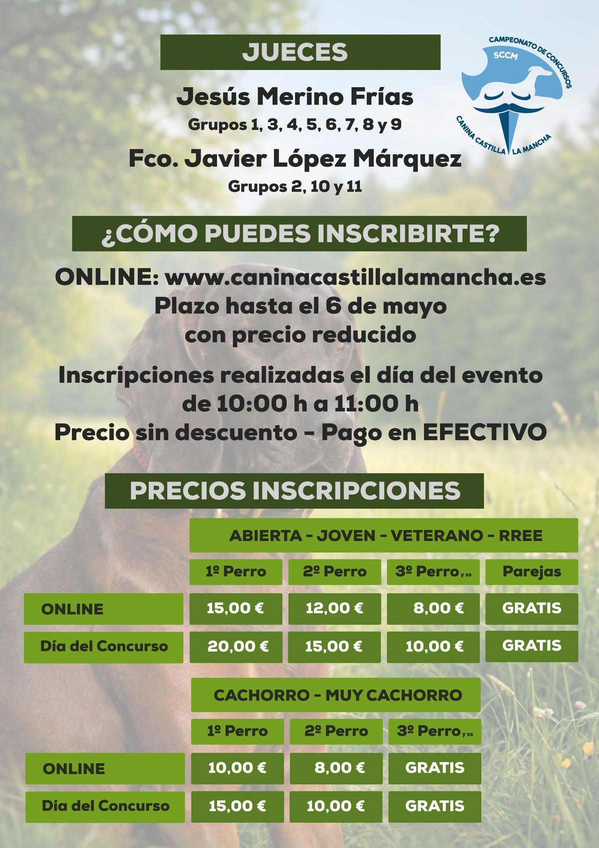 I CONCURSO CANINO I CONCURSO CANINO