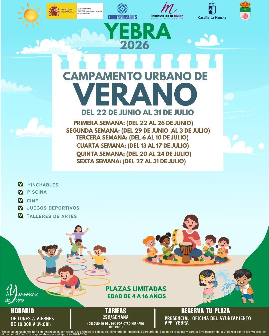 CAMPAMENTO URBANO 2026