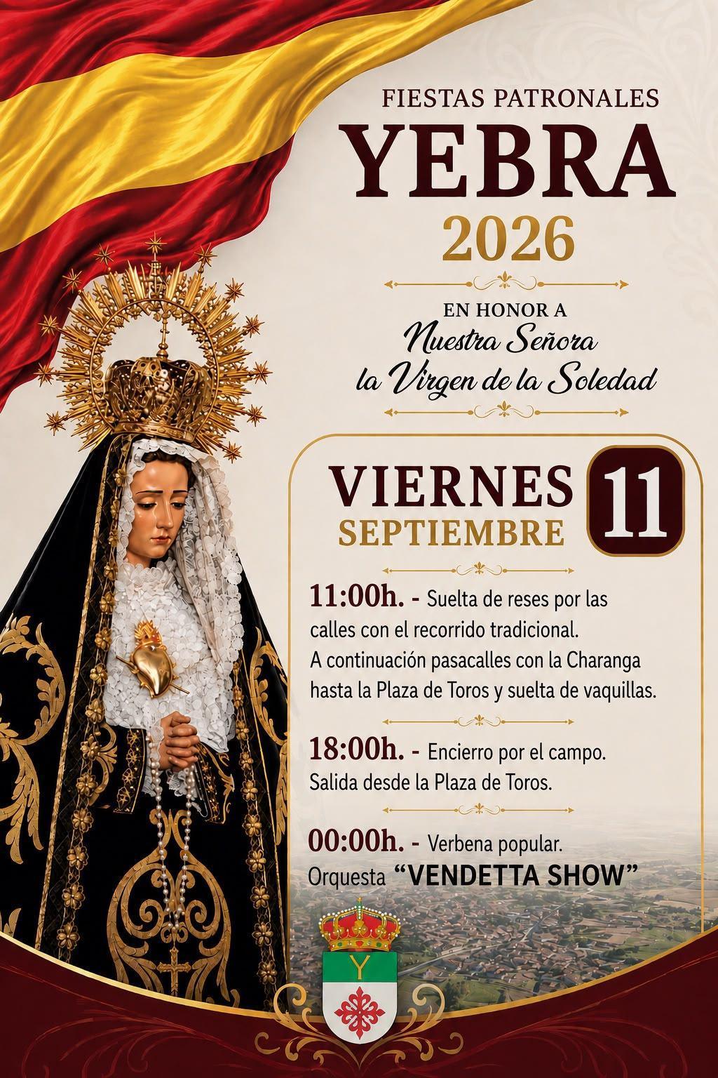 PROGRAMA DE FIESTAS DE SEPTIEMBRE 2026