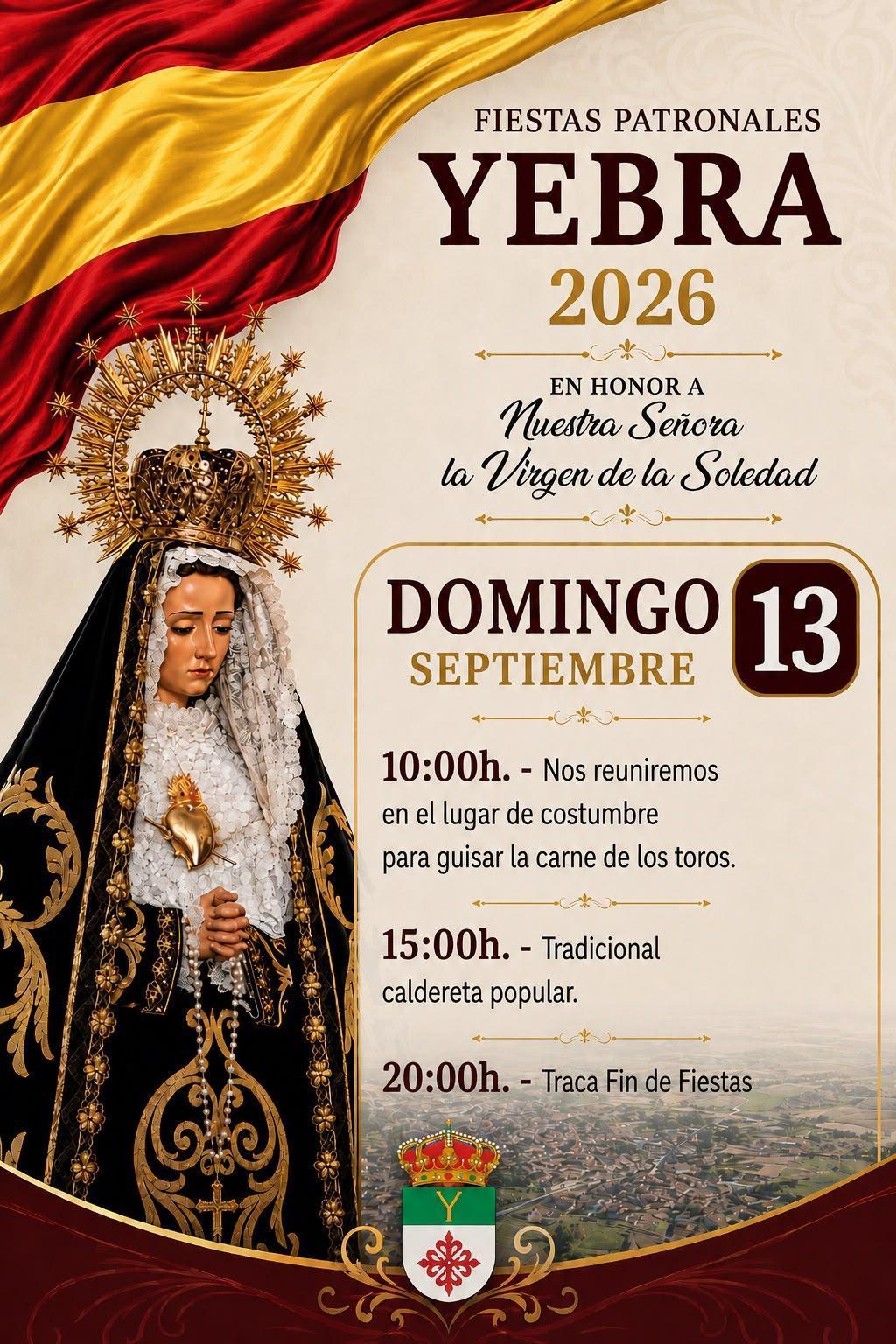 PROGRAMA DE FIESTAS DE SEPTIEMBRE 2026