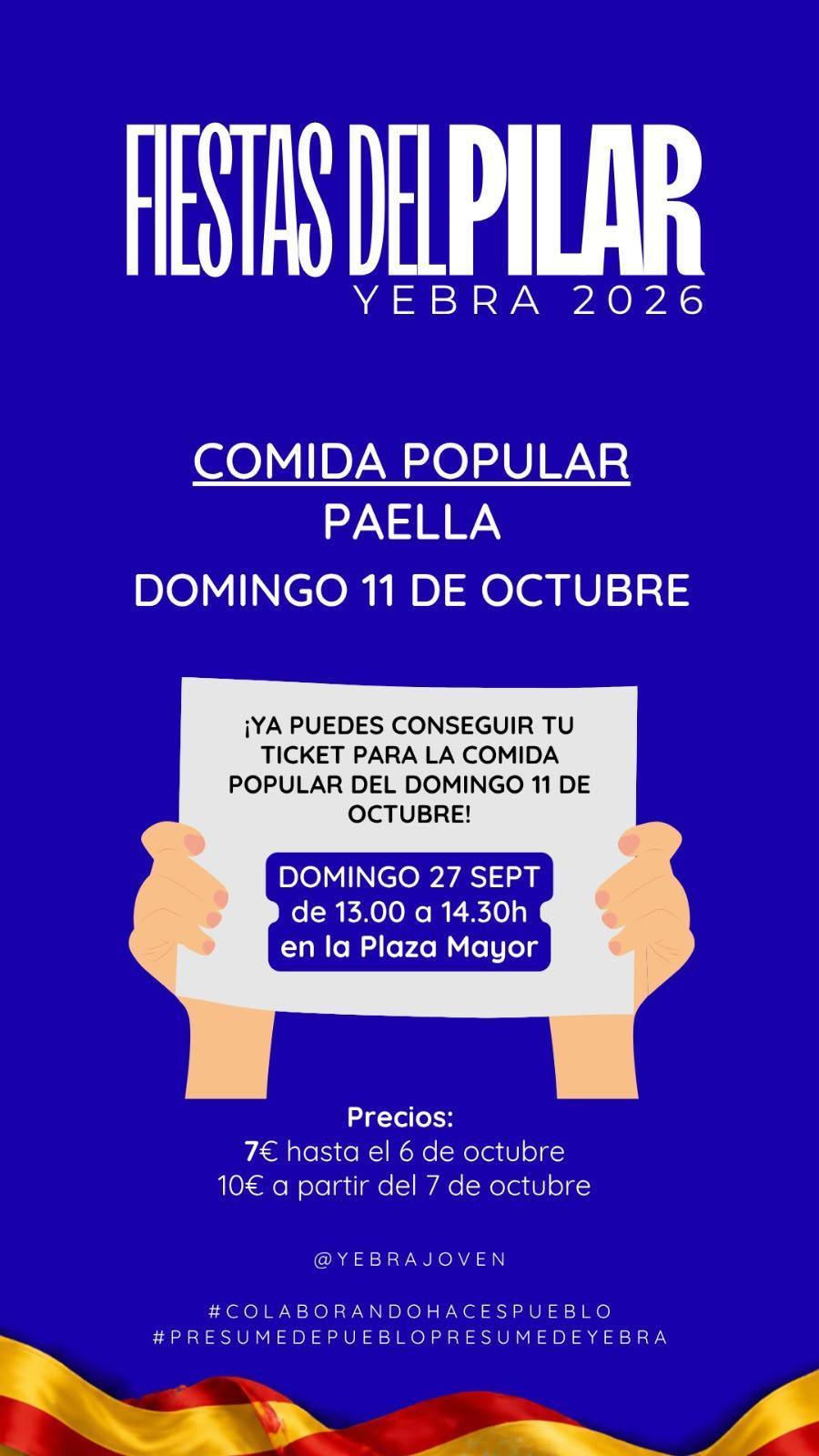 FIESTAS DEL PILAR 2026