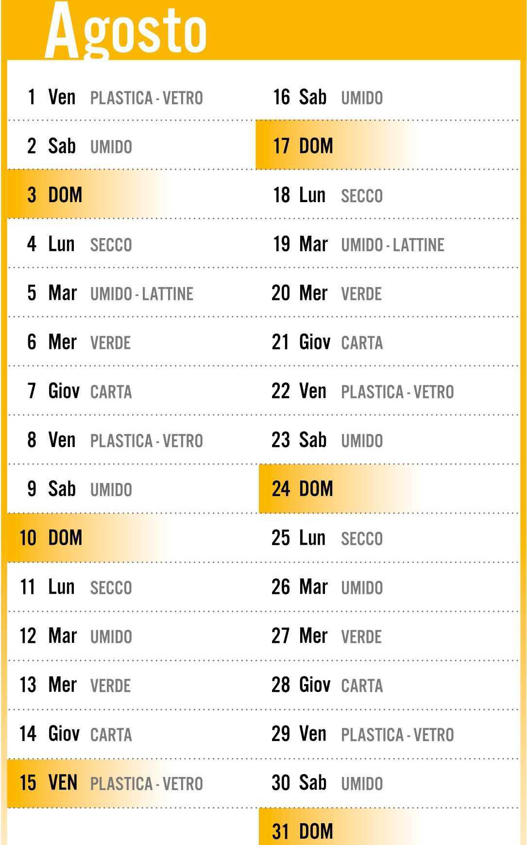 Calendario