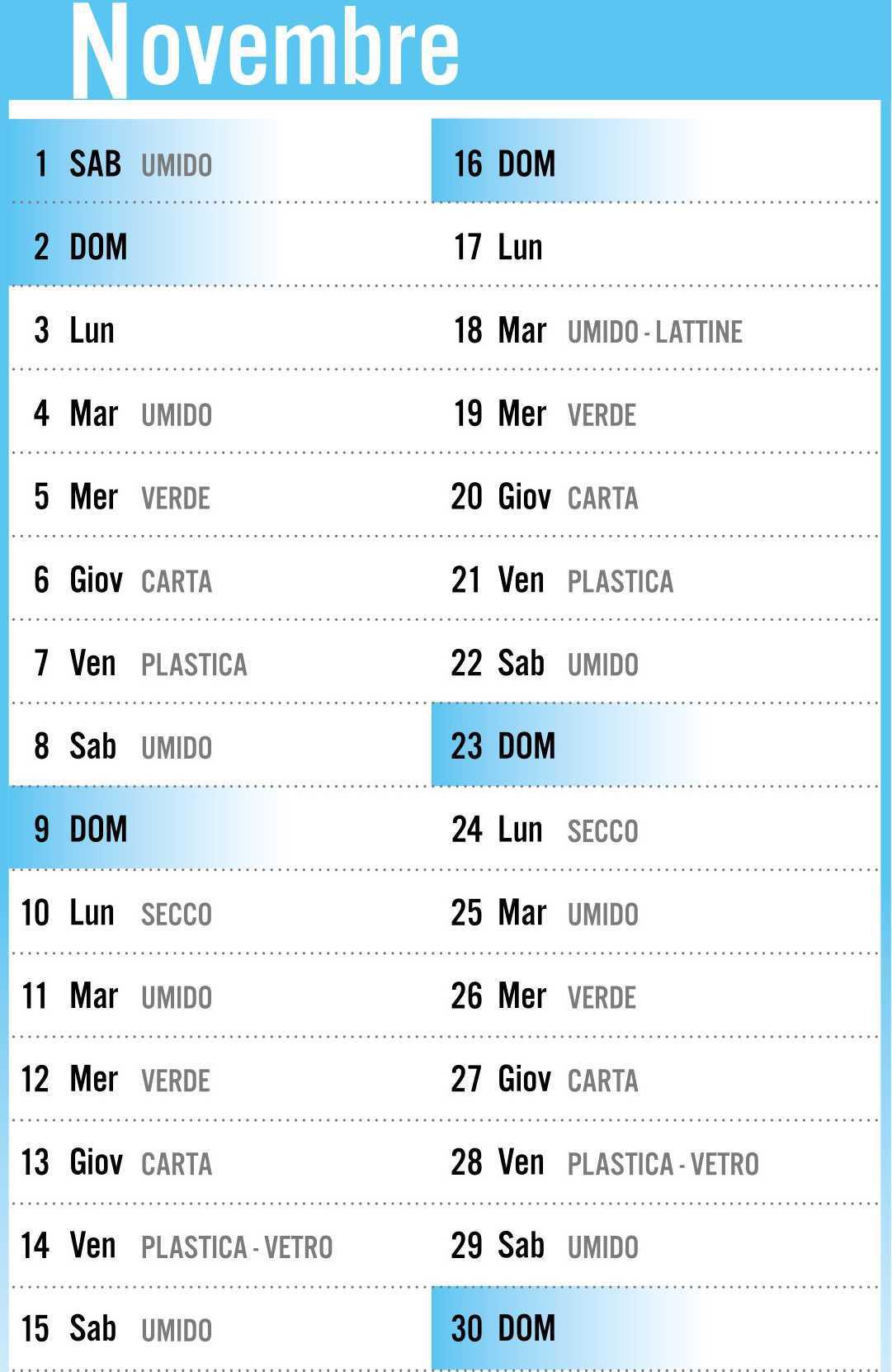Calendario