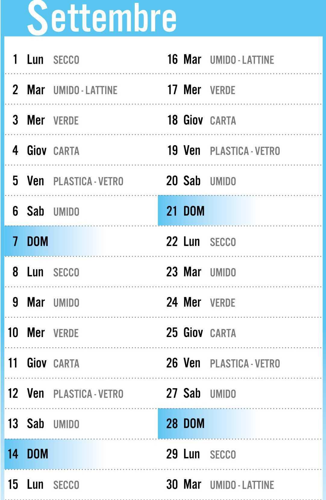 Calendario