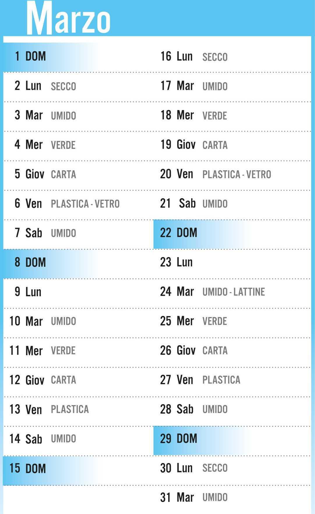 Calendario