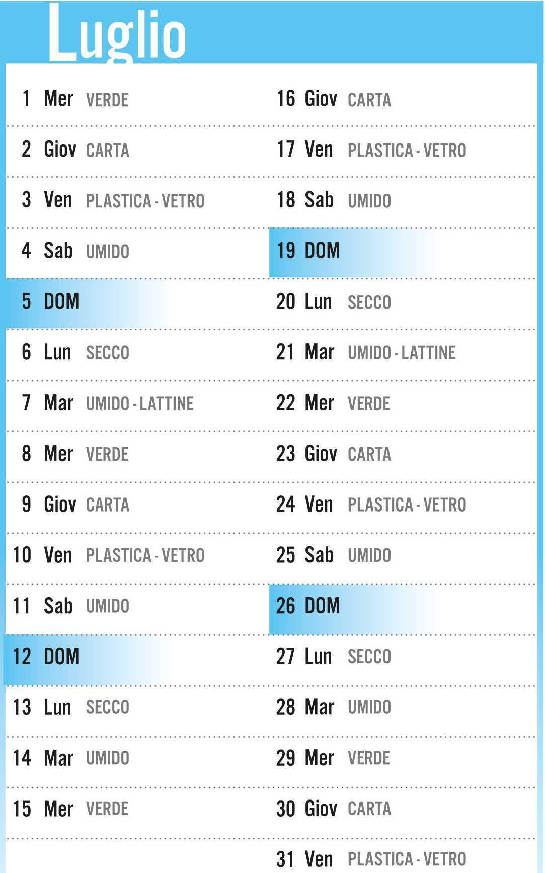 Calendario