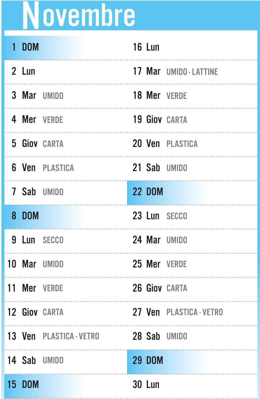 Calendario