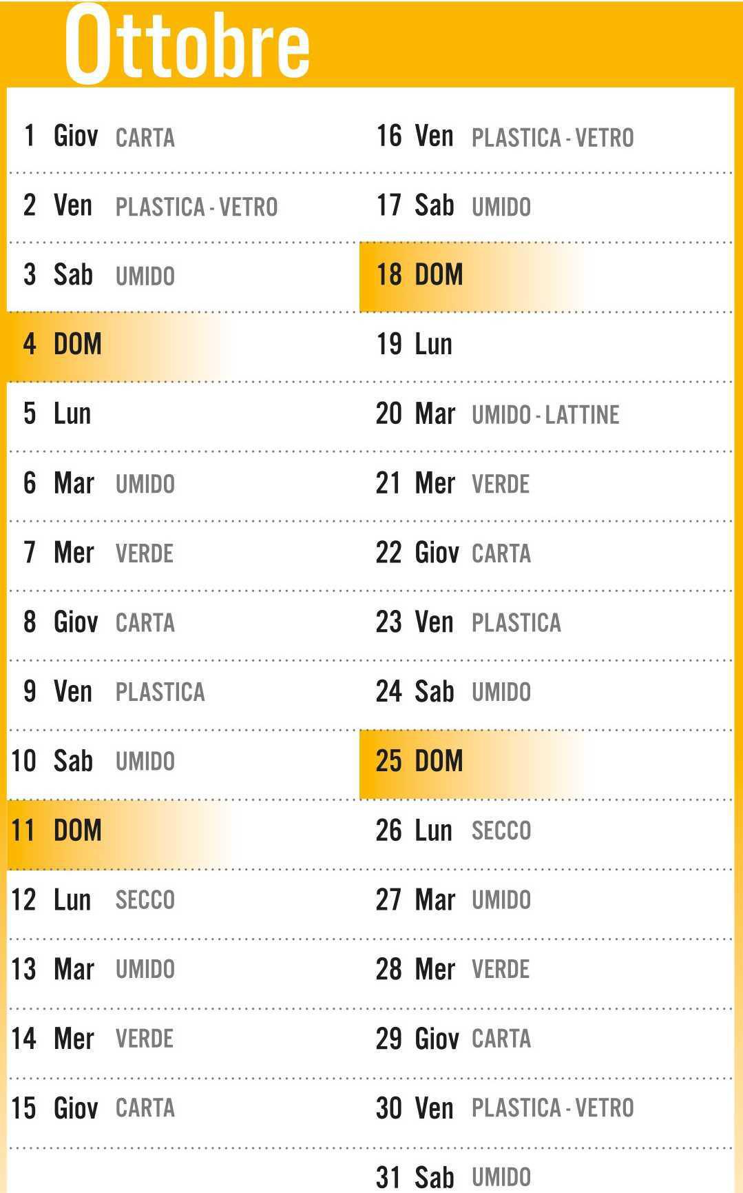 Calendario