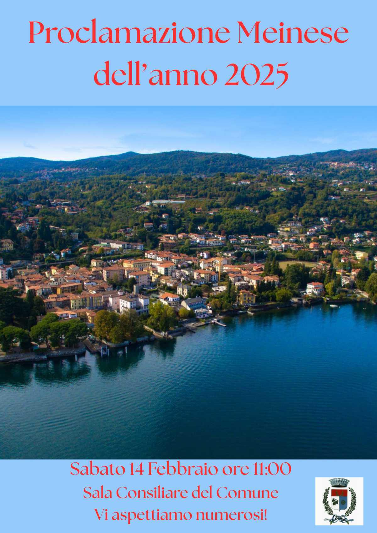 Proclamazione Meinese dell'anno 2025 (inizio ore 11:00)