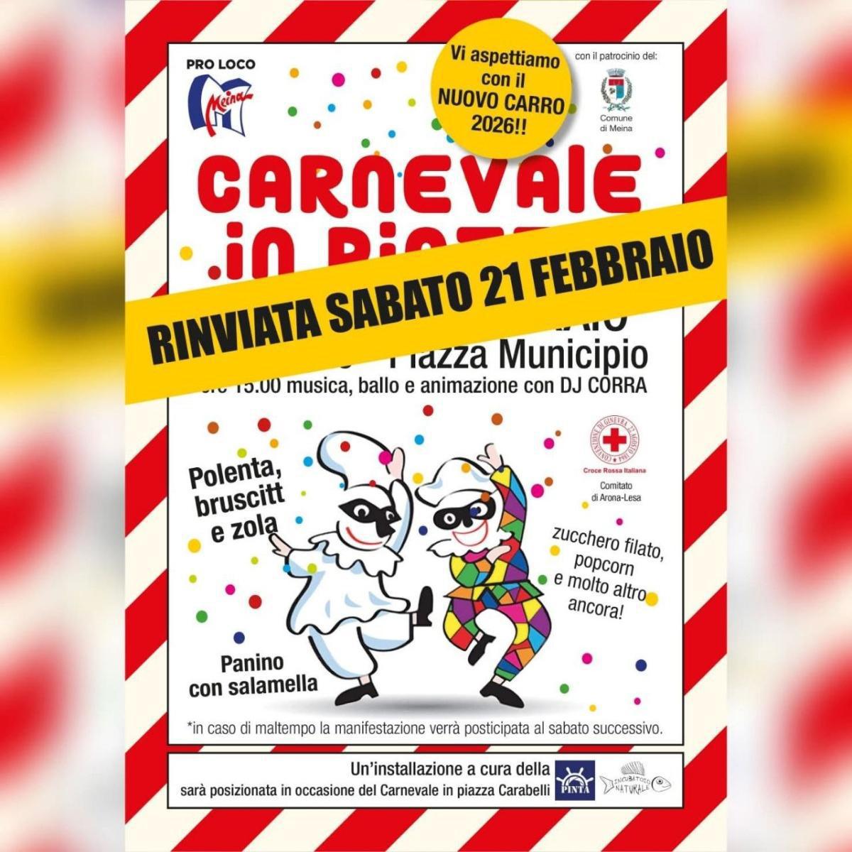 Carnevale in Piazza (dalle ore 12.30)