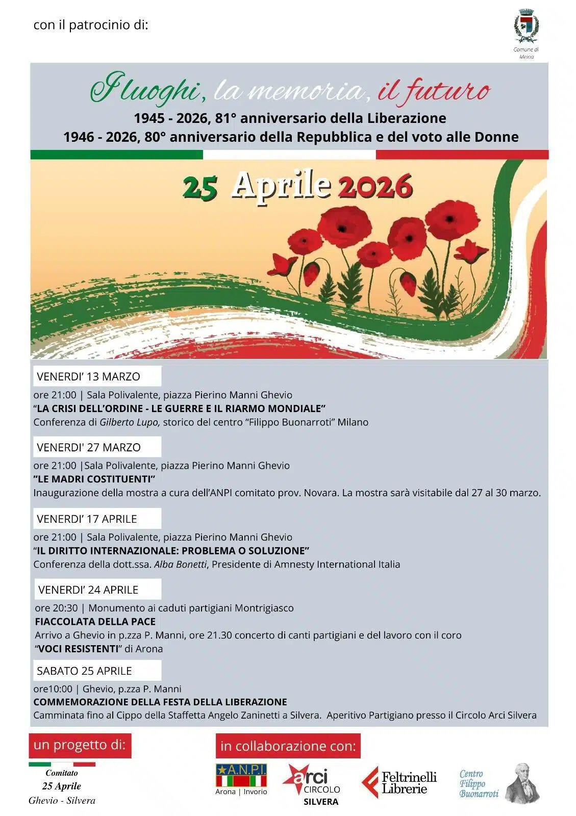 Fiaccolata della Pace (inizio ore 20.30)