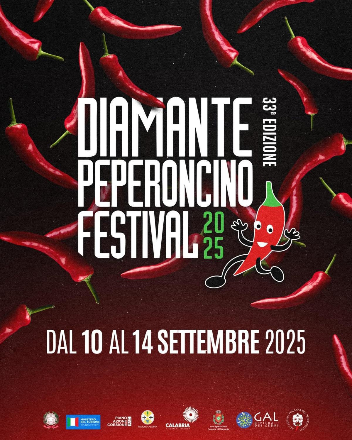Diamante Peperoncino Festival 2025 - 33ª edizione