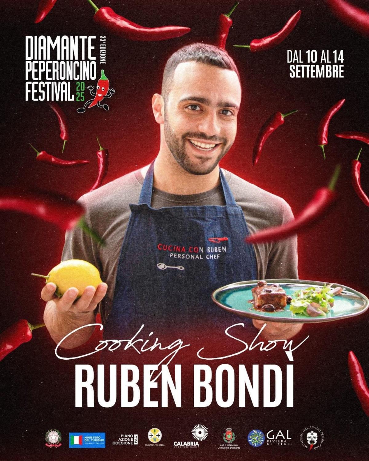 Cooking Show Ruben Bondì - Diamante Peperoncino Festival 2025