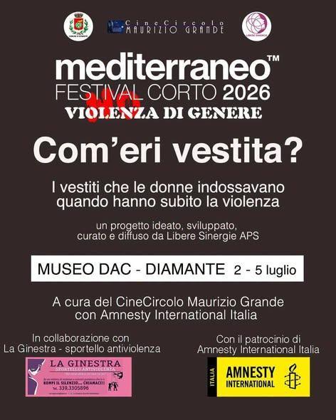 Mostra "Com'eri vestita" (Inizio ore 18:00)