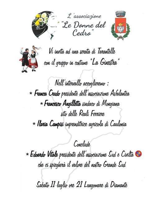 Calabria Immortale "C'eravamo E Ci Saremo" (Inizio ore 21.00)