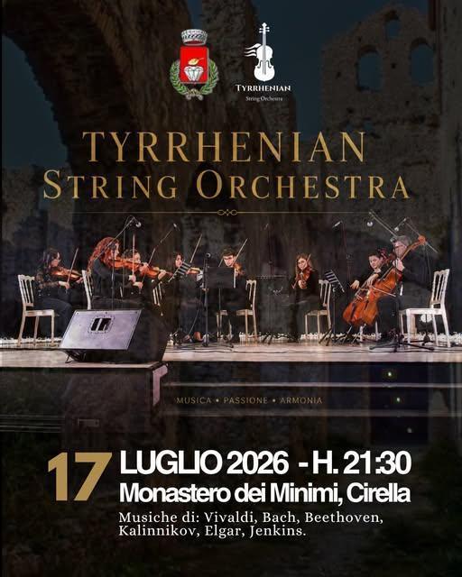 Concerto della Tyrrhenian String Orchestra (Inizio ore 21.30)