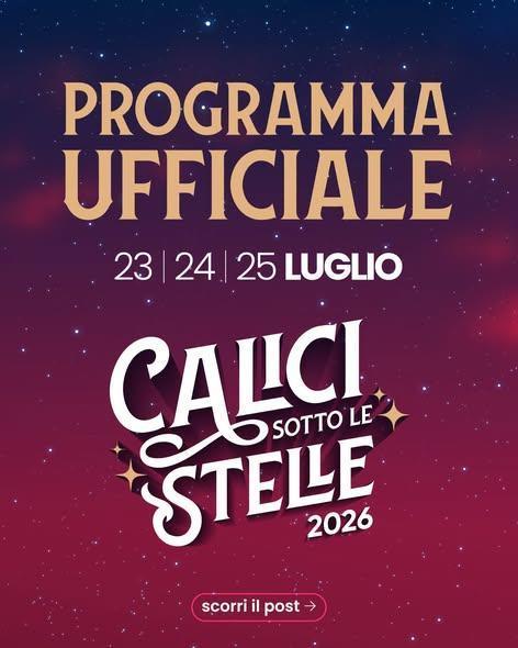 Calici Sotto Le Stelle XVII ED (dalle ore 20.30)