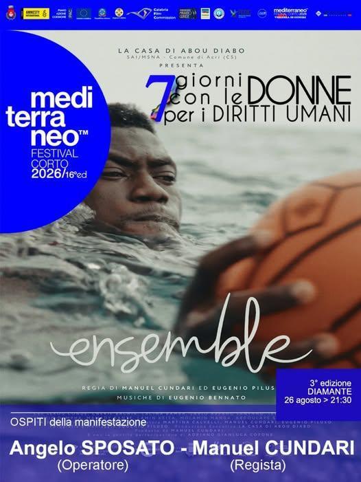 Proiezione del docufilm "Ensemble" di Manuel Cundari ed Eugenio Piluso (Inizio ore 21.30)