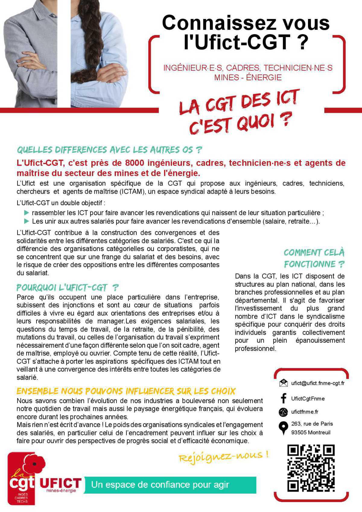L'UFICT-CGT, c'est quoi ?