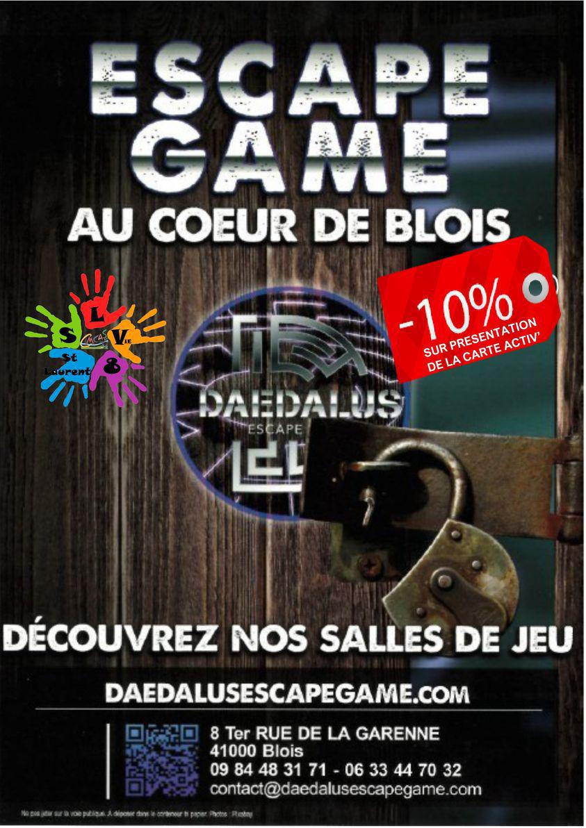 Remise "Daedelus Escape Game "