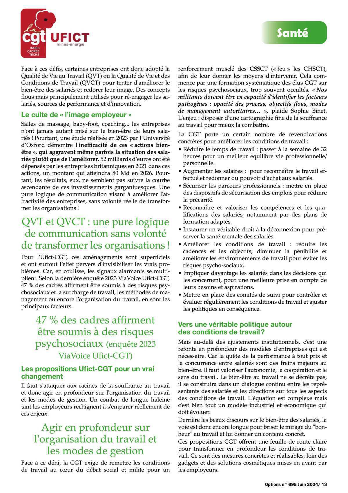 Santé - Le mirage du bonheur au travail