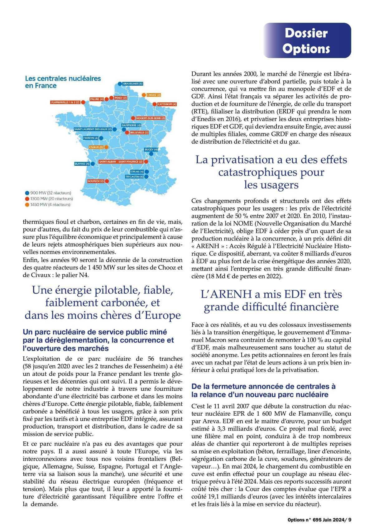Le parc nucléaire français 50 ans au service du pays… Le parc nucléaire français 50 ans au service du pays…