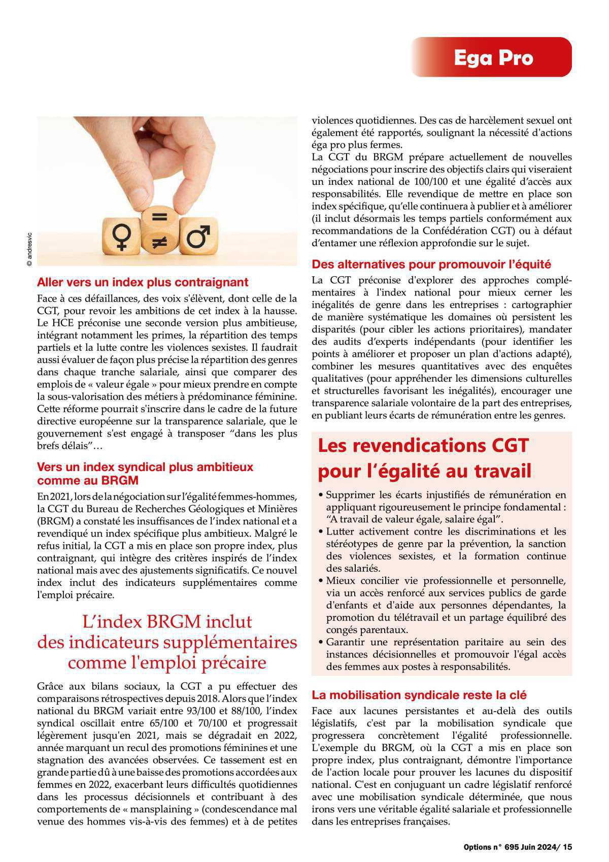 Index Ega Pro : le grand scandale de l’inégalité