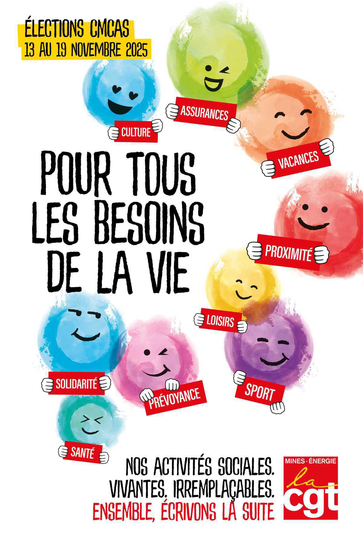 Bilan de la mandature CMCAS, écrivons la suite...