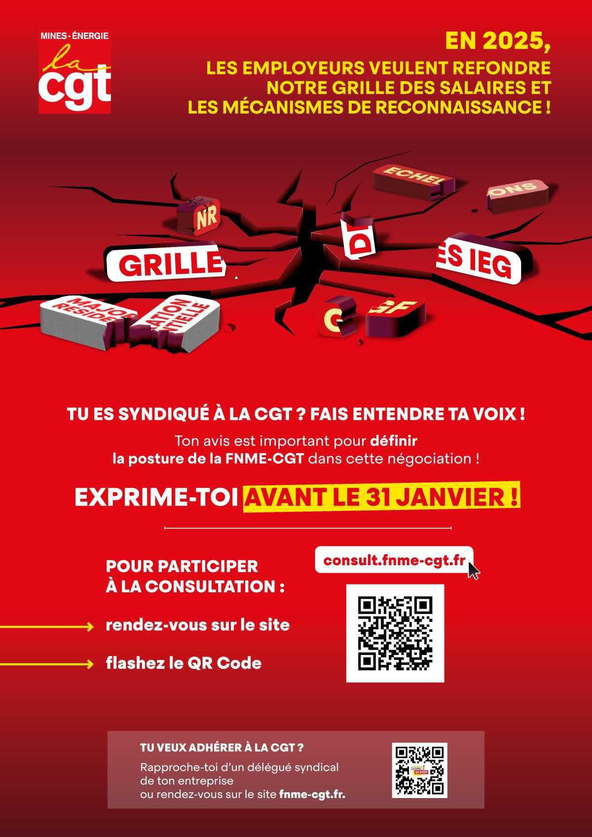Sondage sur la Grille des Salaires des IEG