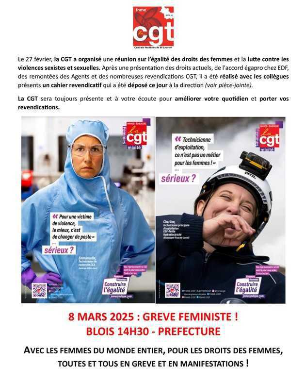Le 8 Mars 2025 : On manifeste et On va conquérir de Nouveaux Droits !! 