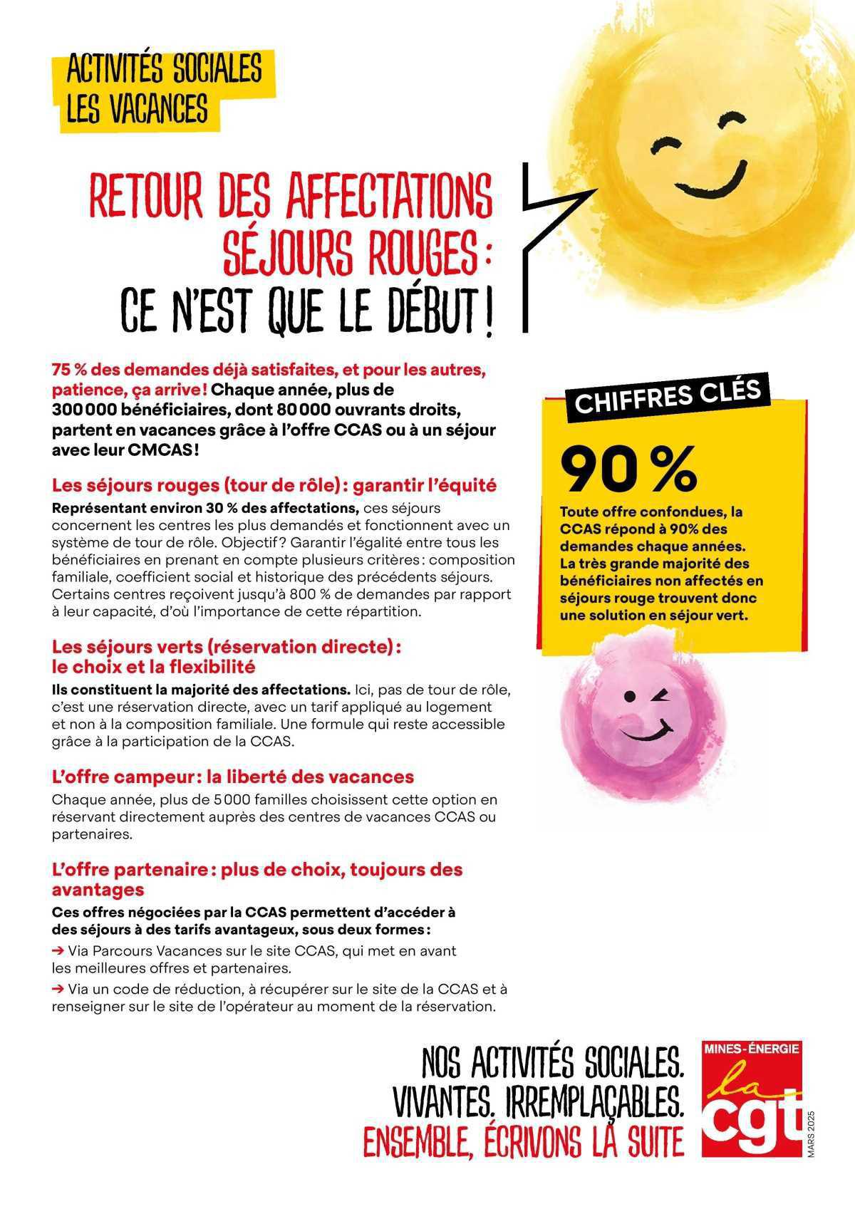 Retour des affectations séjours rouges : Ce n’est que le début !